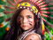 عکس دختربچه هندی چشم سبز