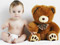 پسر بچه و عروسک خرس تدی