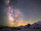 منظره ستارگان کهکشان راه شیری