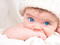 عکس نوزاد چشم آبی