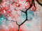 نقاشی شکوفه گلهای درختان