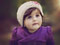 عکس دختر ناز ایرانی با کلاه پشمی