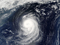عکس ماهواره ای طوفان در اقیانوس