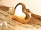 پلاک طلای مدل قلب زیبا