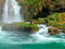عکس منظره زیبای آبشار