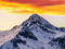 طلوع خورشید کوه های راکی کلرادو