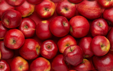 والپیپر سیب های سرخ در جعبه red apple fruit wallpaper