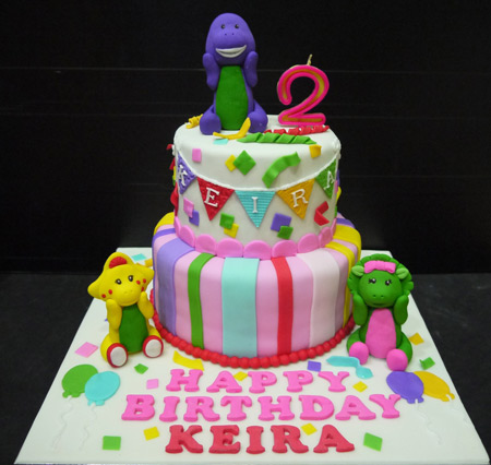 مدل کیک تولد شاد کودکانه kids colorful cake models