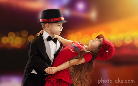 رقص دختر و پسر در عروسی child in love dance