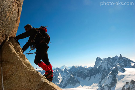 عکس کوهنورد climber picture