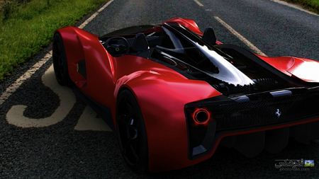 عکس ماشین های آینده فراری Ferrari Aliante Concept