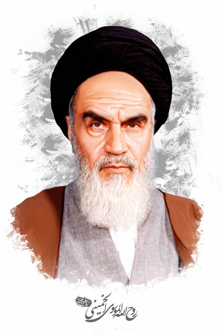 عکس روح الله خمینی iman khomeini