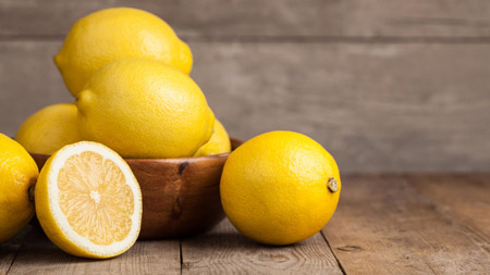 پوستر زیبا میوه لیمو lemon wallpaper