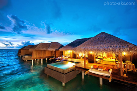 سوئیت ویلایی ساحلی در مالدیو maldives beach villas
