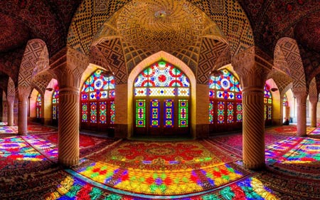 معماری داخلی مسجد زیبا mosque interior design wallpaper