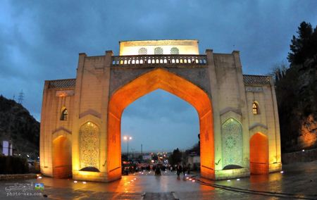 دروازه قرآن شیراز aks darvazeh goran