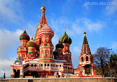 كلیسای سنت باسیل روسیه saint basil cathedral kremlin