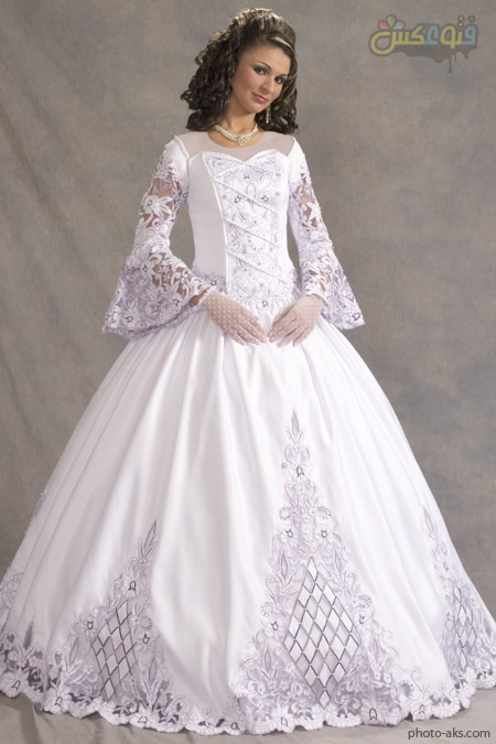 مدل لباس عروس گیپور sleeves wedding dress