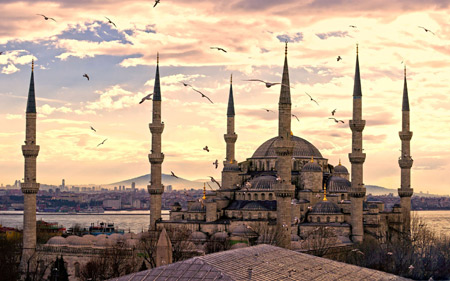 عکس مسجد سلطان احمد استانبول sultan ahmed istanbul