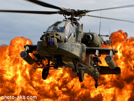 هلیکوپتر جنگی آپاچی apache army helicopter