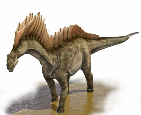 دایناسور آمارگاسور amargasaurus dinosaurs