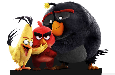 عکس فیلم کارتونی پرندگان خشمگین angry birds movie