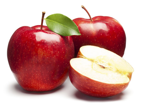 عکس میوه سیب قرمز red apples fruit