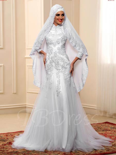 لباس عروس پوشیده ایرانی aros irani poshideh