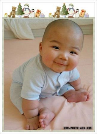 بچه آسیایی بامزه asian baby