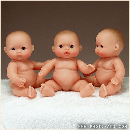 سه عروسک ناز پسر baby doll boys