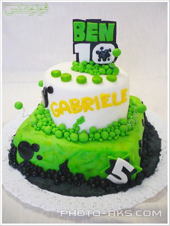 کیک تولد پسرانه بن تن ben10 cake