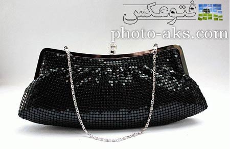 مدل کیف مجلسی 2013 black evening woman bag