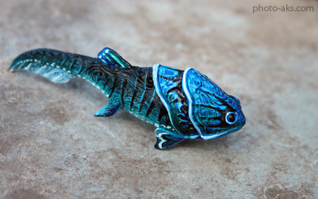 ماهی آکواریوم آبی جالب blue amazing fish