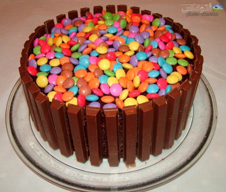 کیک شکلاتی اسمارتسی chocolat cake idea
