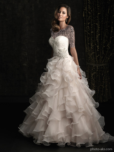 لباس عروس سیندرلایی cinderella wedding gown