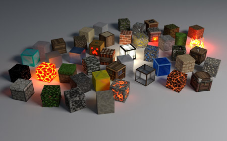 مکعب های سه بعدی زیبا cubs shaps 3d