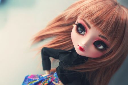 عروسک خارجی دخترانه cute doll girl