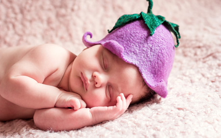 عکس نوزاد در خواب شیرین sleeping newborn baby