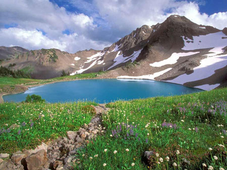 منظره دریاچه کوه گل یاسوج daryache koh gol
