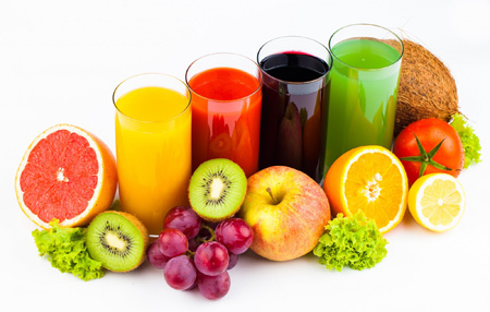 عکس آبمیوه های تازه رنگارنگ drink fruit wallpaper