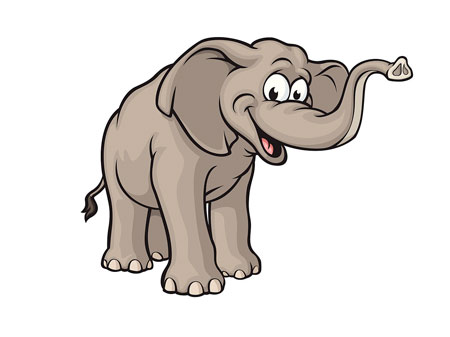 عکس کارتونی فیل elephant cartoon download
