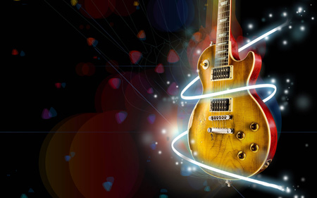 والپیپر گیتار الکتریک guitar electric wallpaper