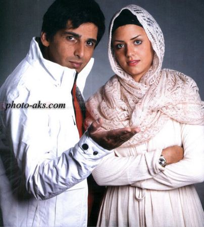 حمید گودرزی و همسرش hamsar hamid godarzi