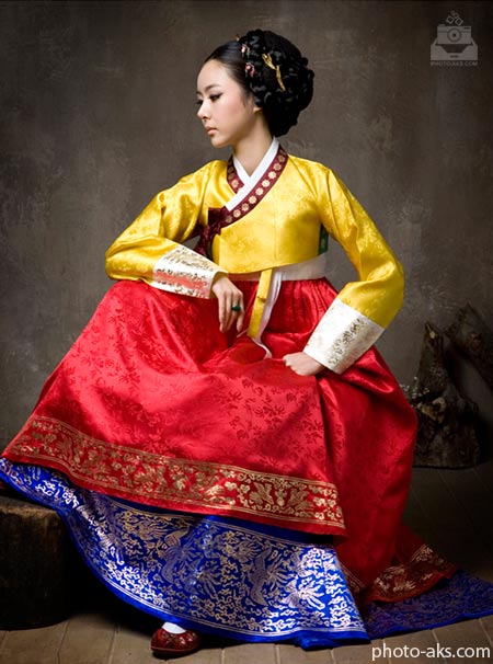 لباس های مجلسی کره ای  hanbok korean dress