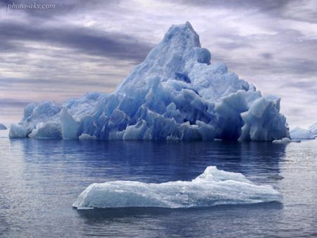 کوه یخی ice mountain