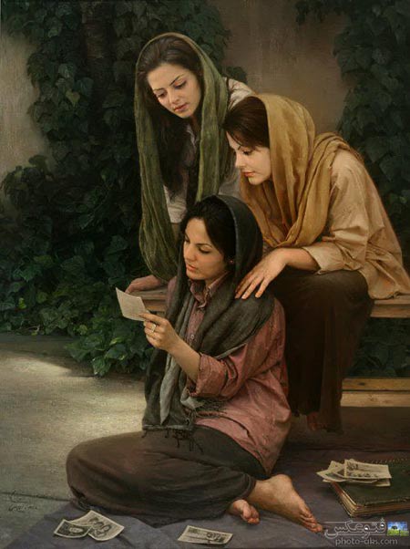نقاشی های ایمان ملکی iman maleki