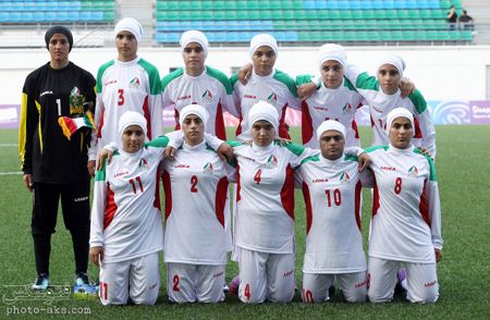 عکس تیم ملی فوتبال بانوان ایران iranian woman football team