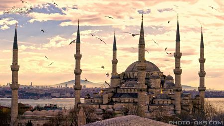مسجد سلطان احمد در استانبول  Istanbul Turkey