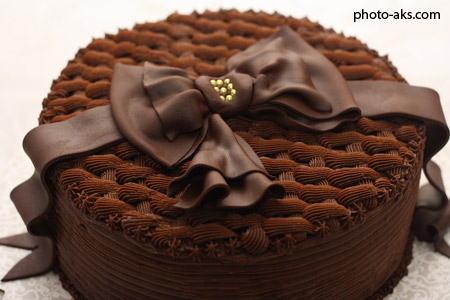 کیک تولد شکلاتی keik tavalod shokolati