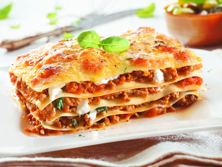 عکس لازانیا خیلی خوشمزه لذیذ lasagna food wallpaper